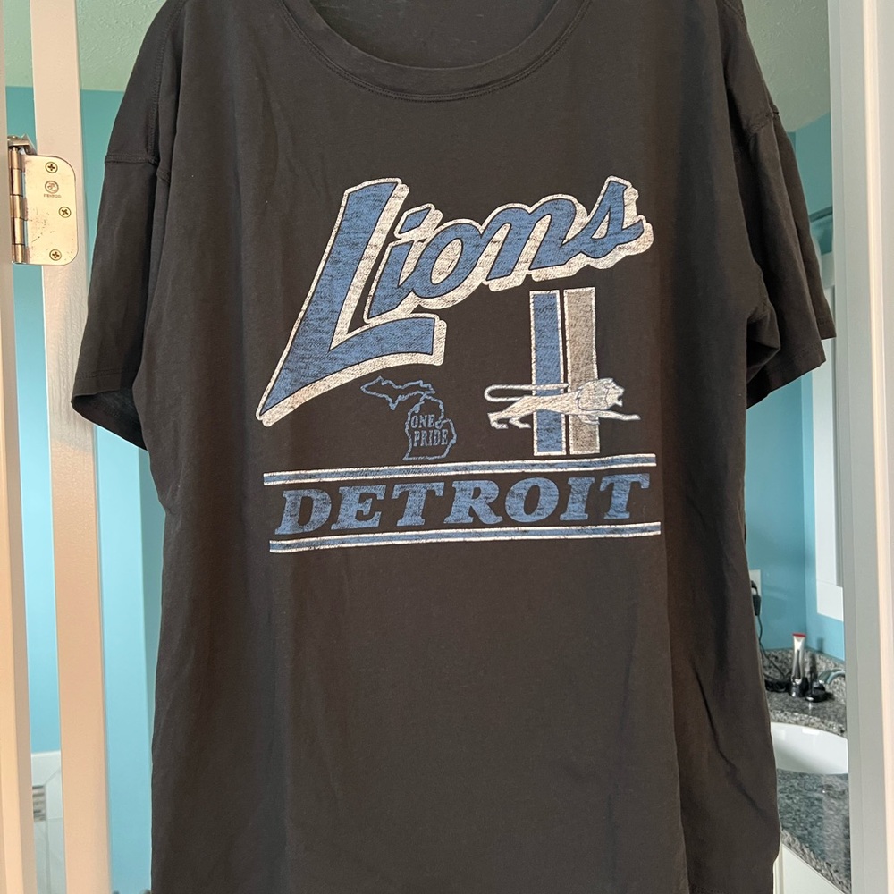 47 Brand Black Lions T-Shirt